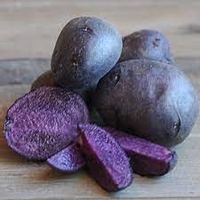 Organic Purple Fingerling Potatoes, 1 lb, Sunrise Organic Farms